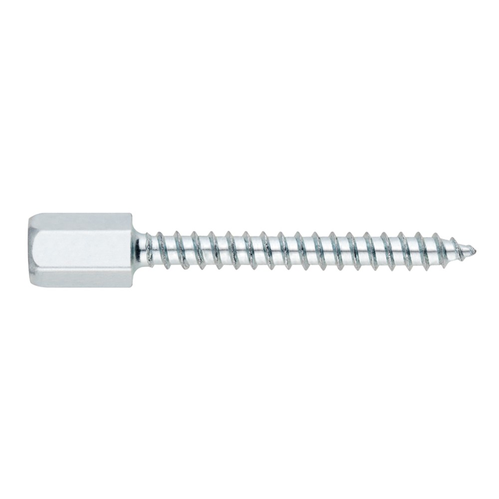 TM-VR [CP] Tirafondo abrazadera y grapa. Tornillo manguito para varilla roscada